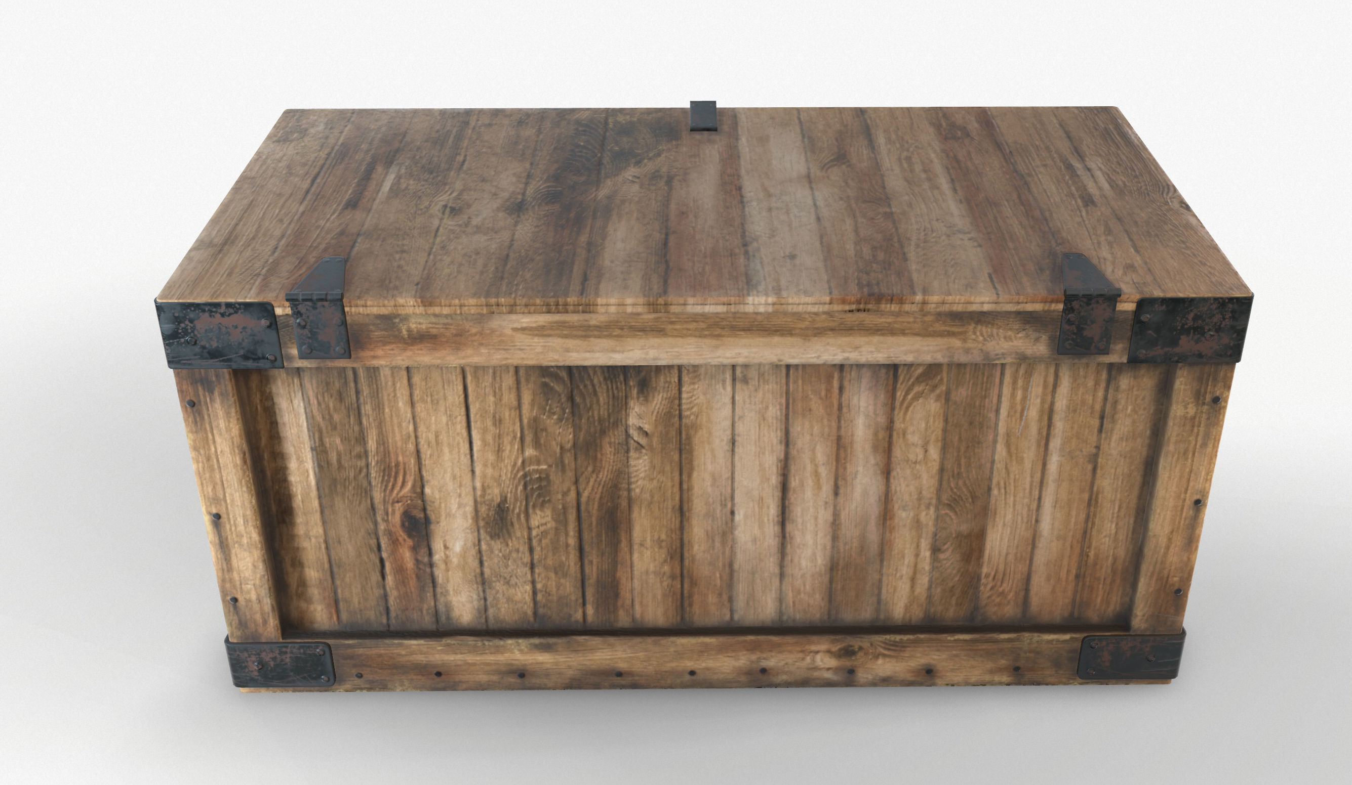 Retro Crate Collection Game Ready PBR Textures Low Poly Low-poly 3D model_27