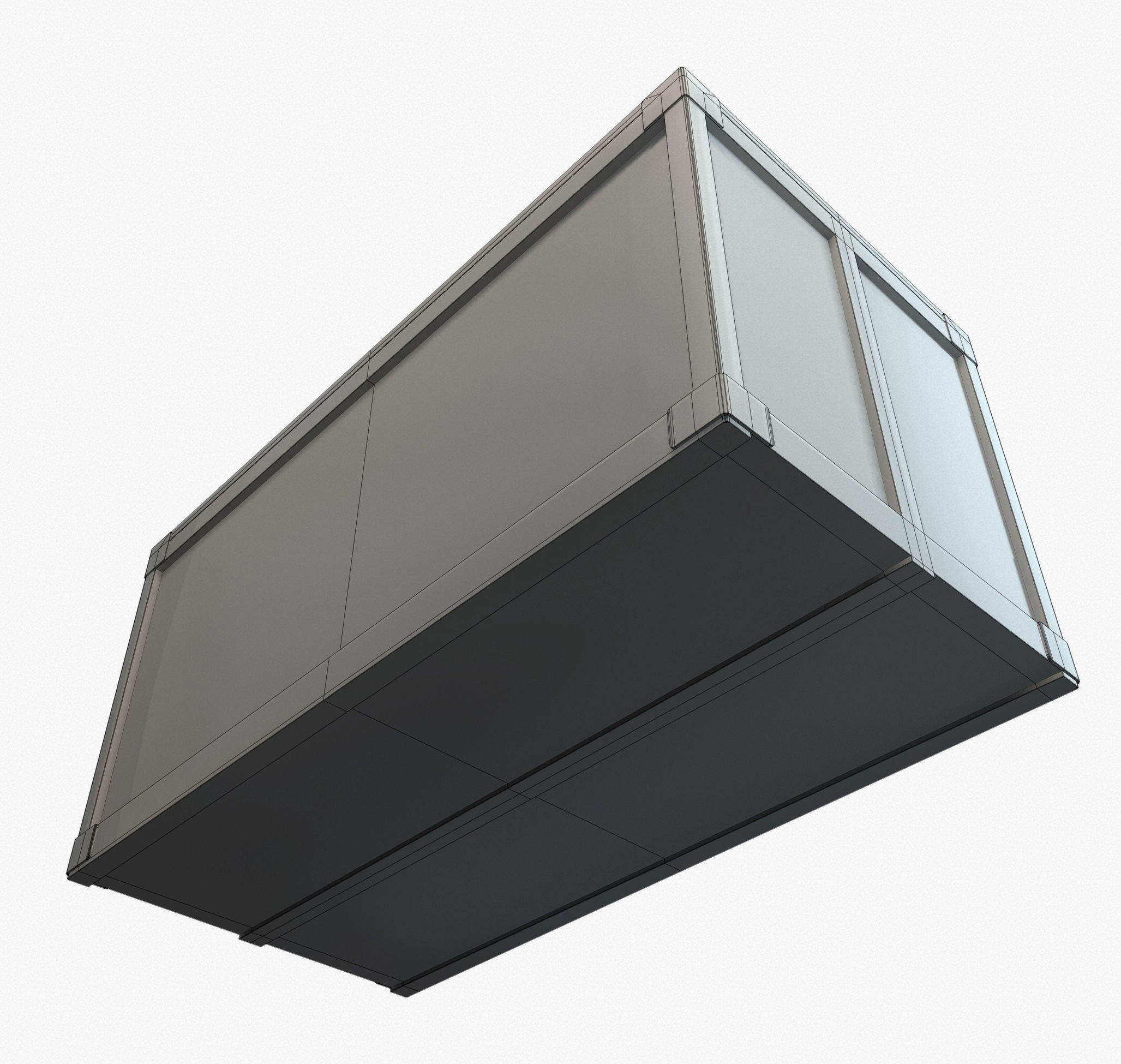 Retro Crate Collection Game Ready PBR Textures Low Poly Low-poly 3D model_48