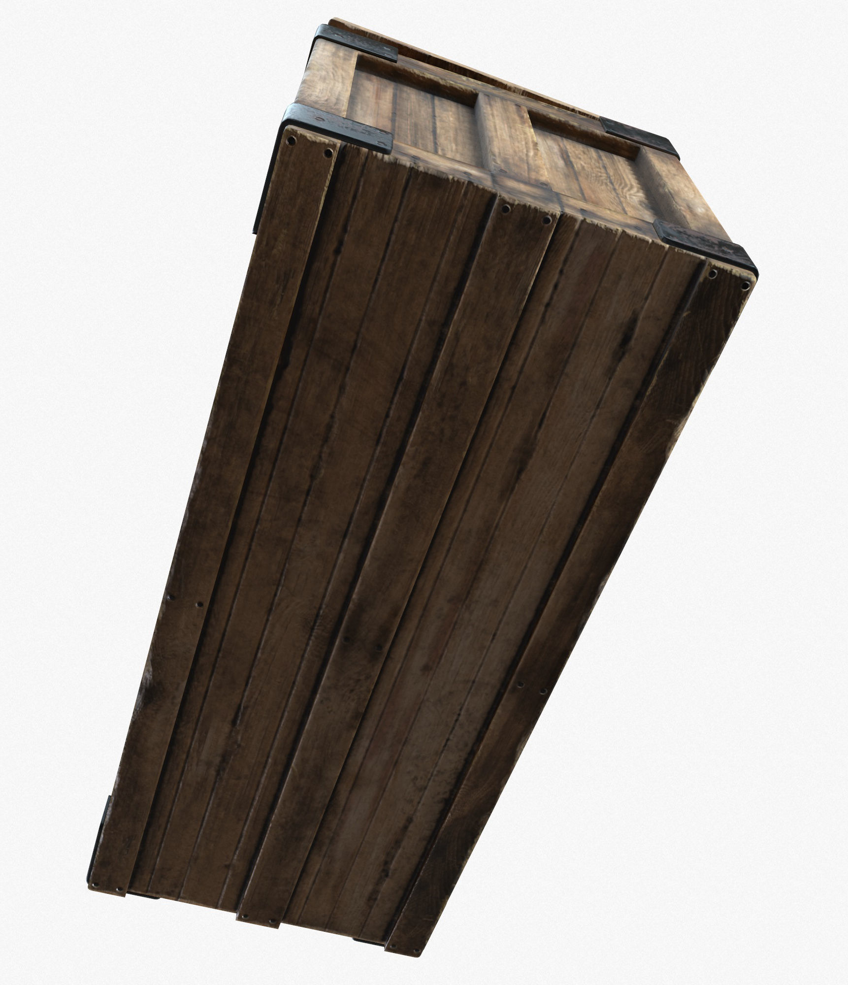 Retro Crate Collection Game Ready PBR Textures Low Poly Low-poly 3D model_28