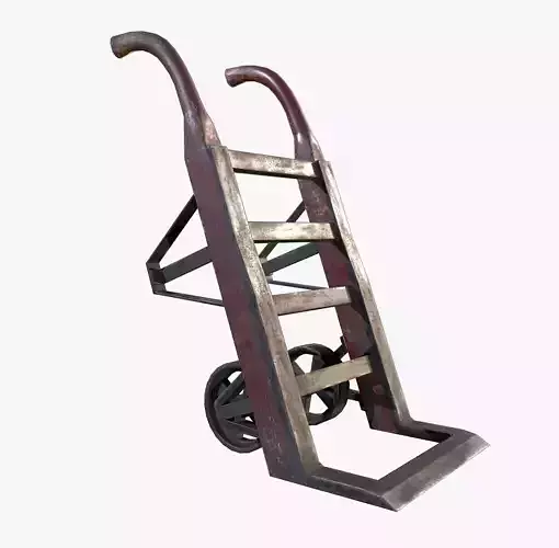 Retro Dolly Game Ready PBR Textures Low Poly Low-poly 3D model Retro Dolly Game Ready PBR Textures Low Poly Low-poly 3D model