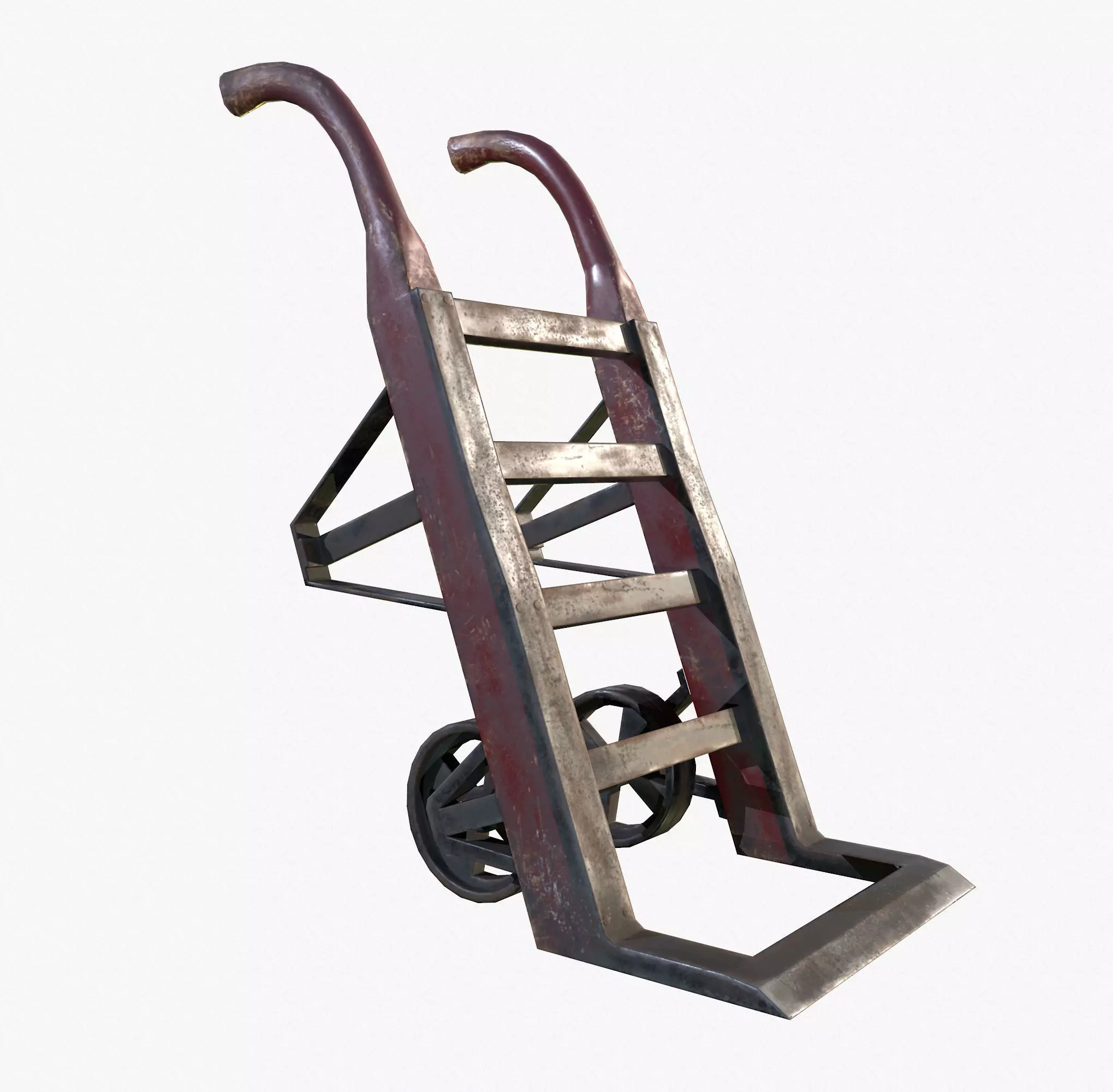 Retro Dolly Game Ready PBR Textures Low Poly Low-poly 3D model_0