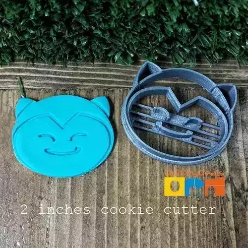 Pokemon Snorlax Head Cookie Cutter