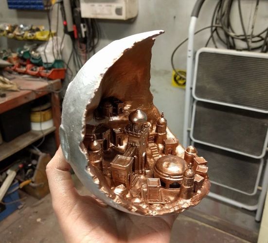 Moon city Free 3D print model