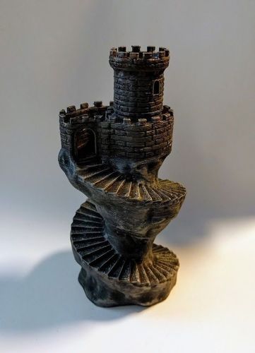 Spiral tower Free 3D print model