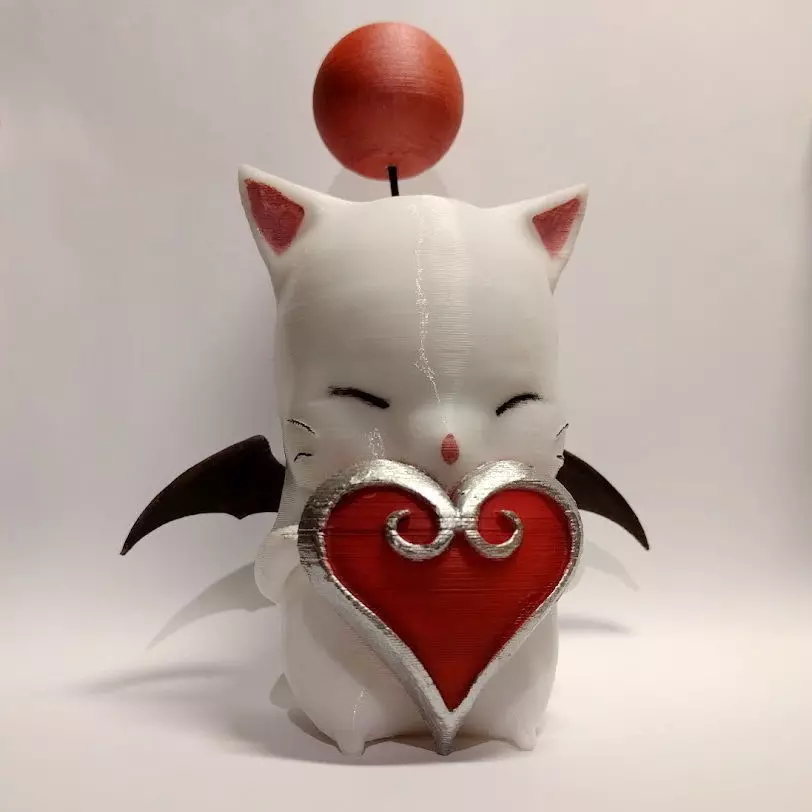 Valentine Moogle Free 3D print model_0
