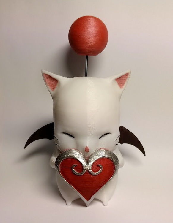 Valentine Moogle Free 3D print model_2