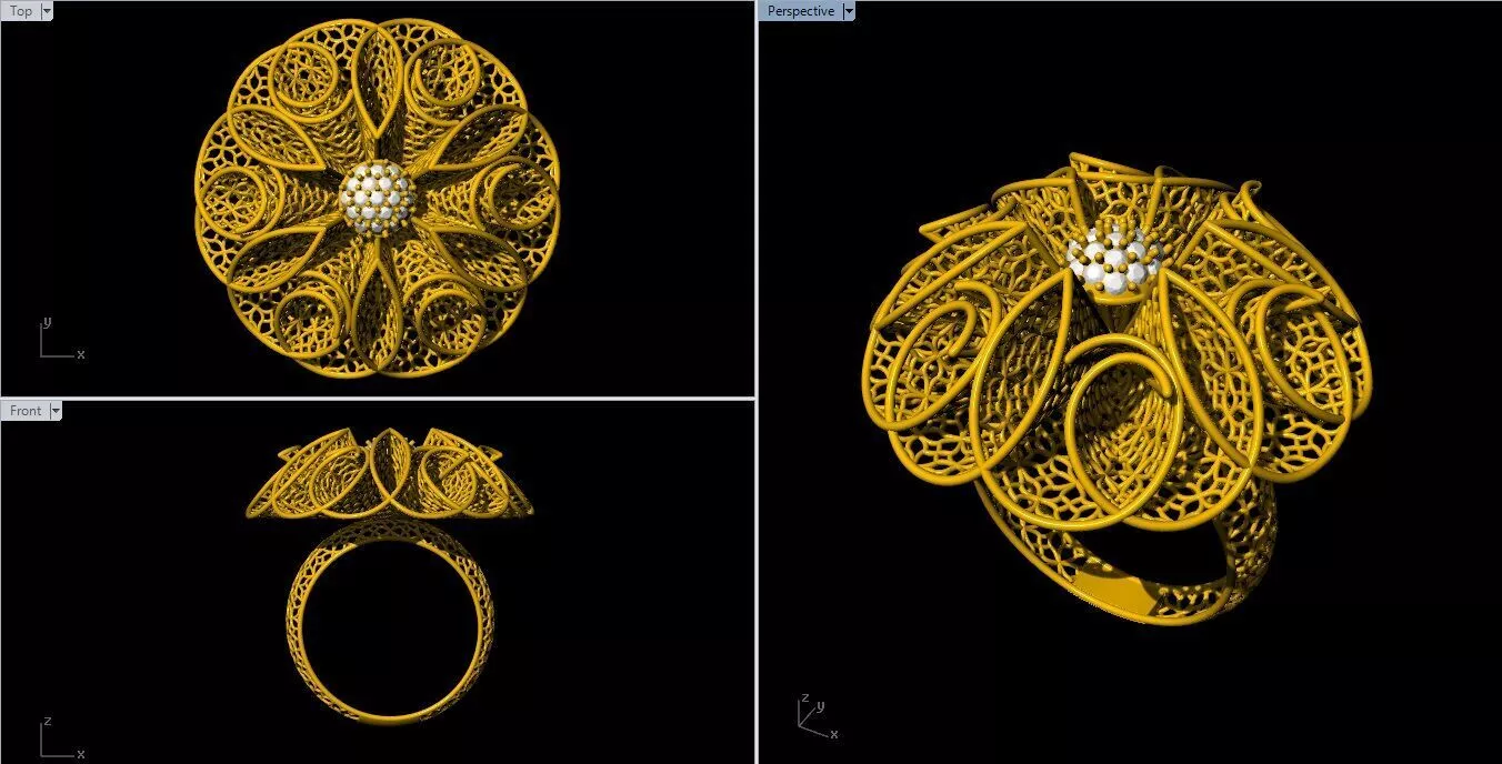 Turkish Ring Free 3D print model