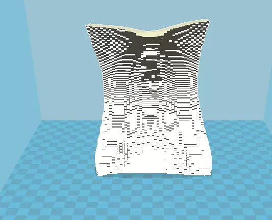 real scanned 3D print model