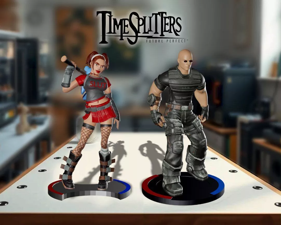 TimeSplitters Mini Collection - 10 cm 3D print model