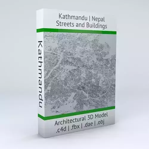 Kathmandu Streets and Buildings