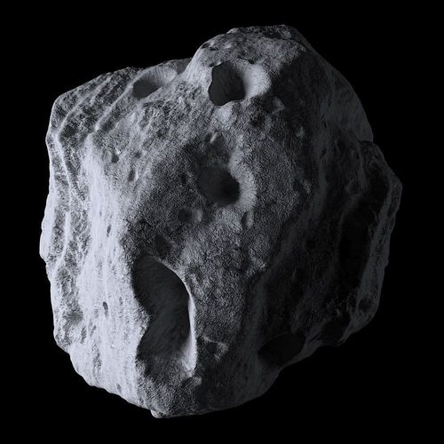asteroid nasa meteorite 3D model