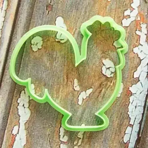 Rooster cookie cutter for professional