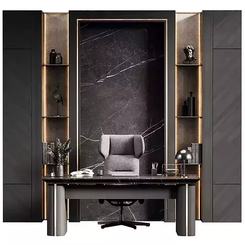 7-Boss Desk - Office Furniture 55