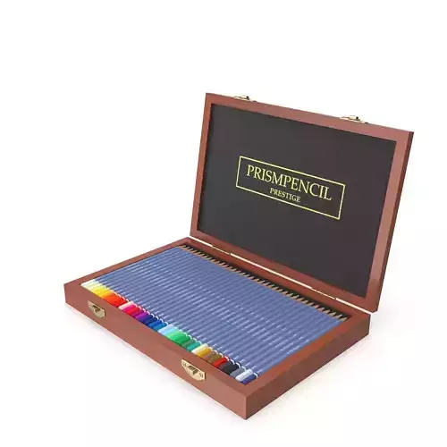 Wooden Color Pencil Box