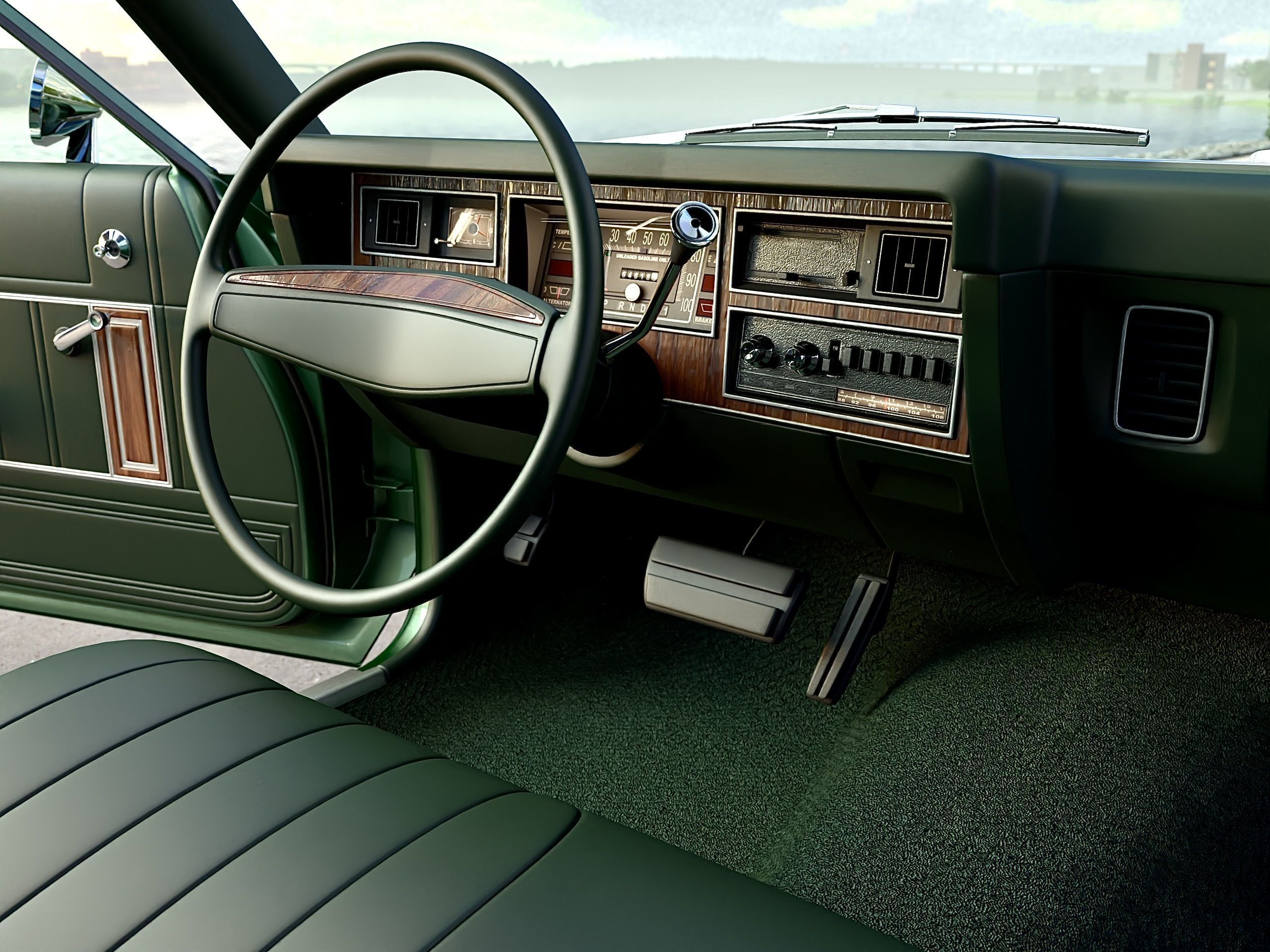 Plymouth Volare 1976 3D model_9