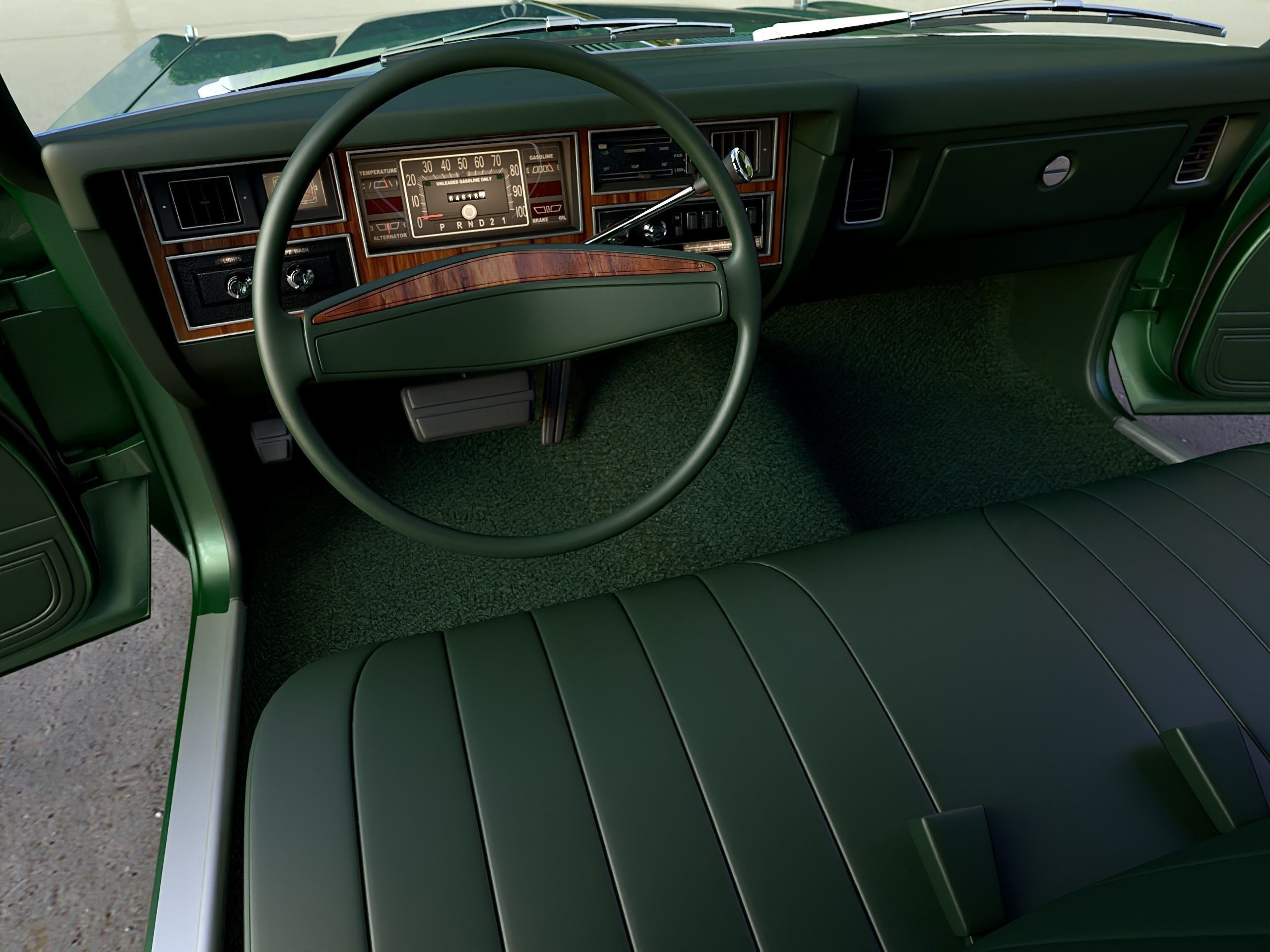 Plymouth Volare 1976 3D model_8