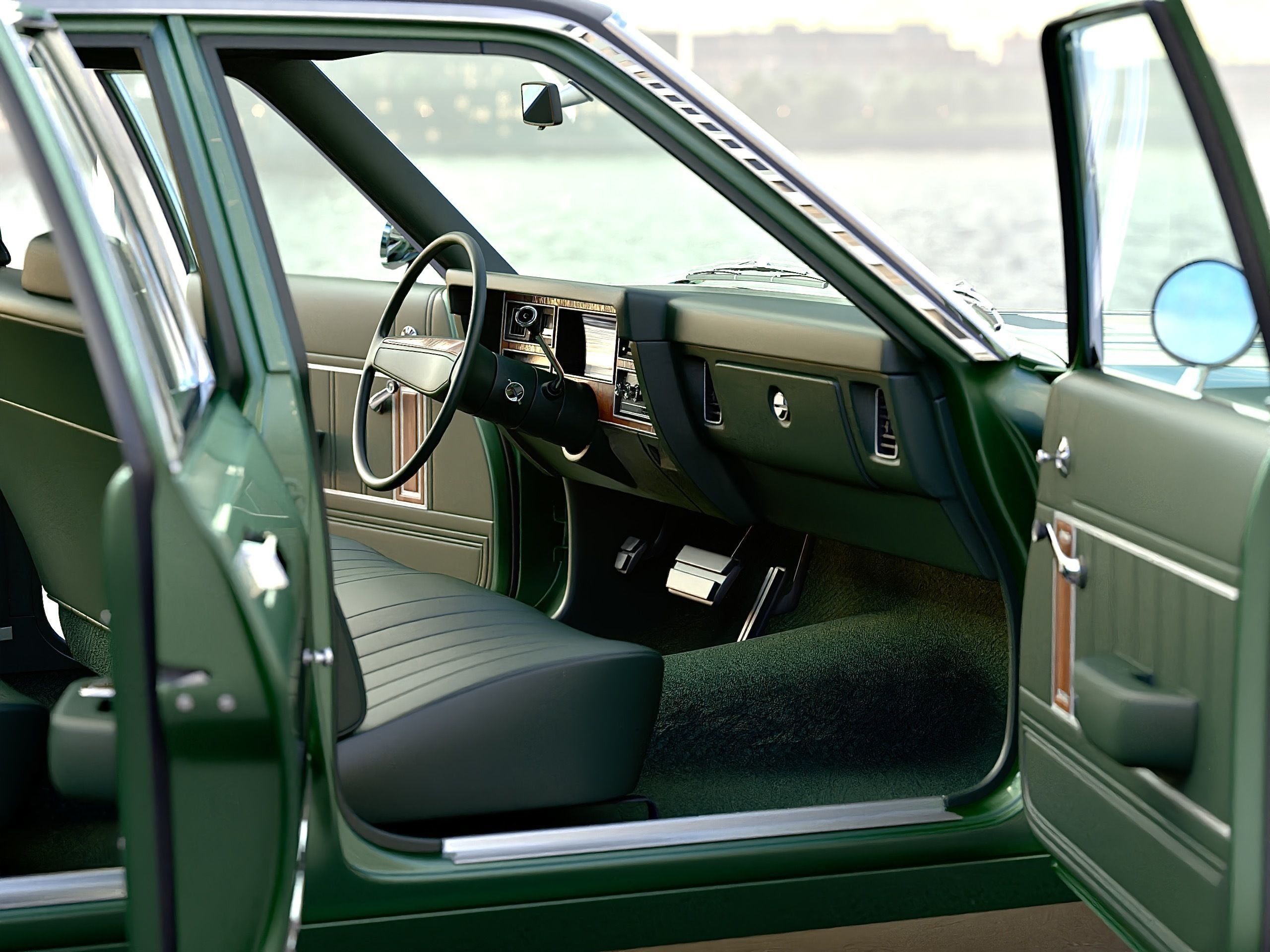 Plymouth Volare 1976 3D model_7