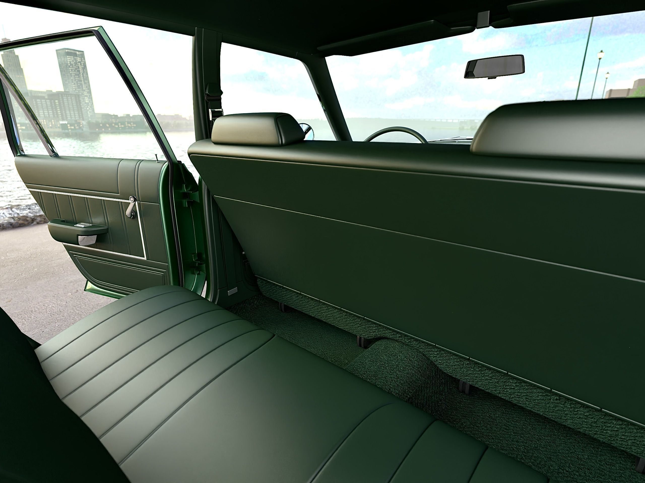 Plymouth Volare 1976 3D model_11