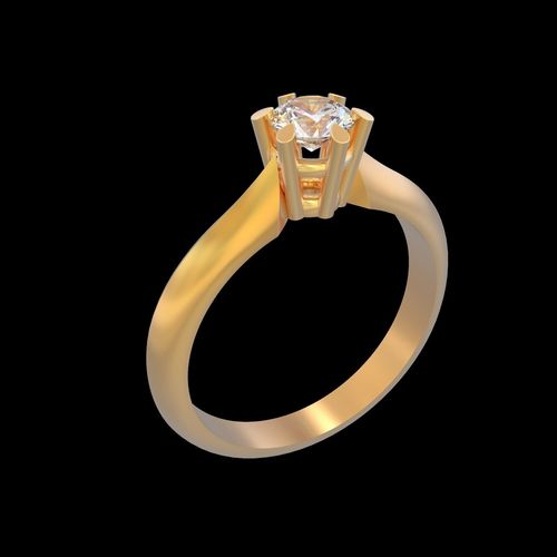 Engagement Ring ER005 3D print model