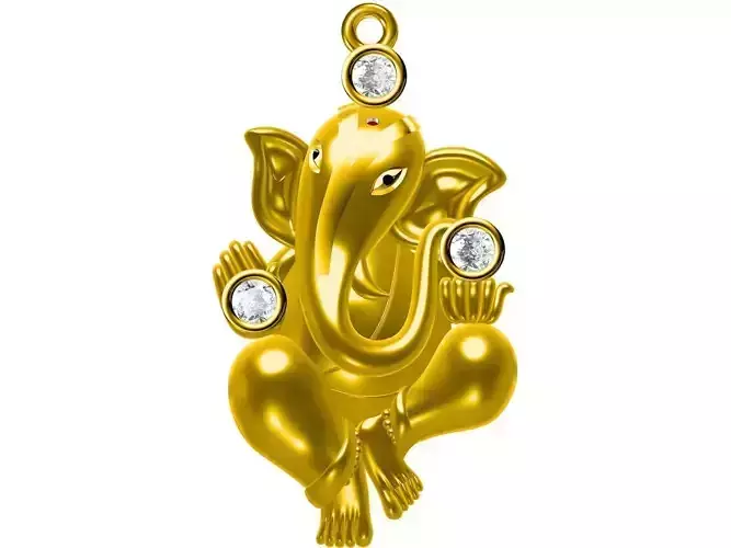 INDIAN GANESHA PENDANT