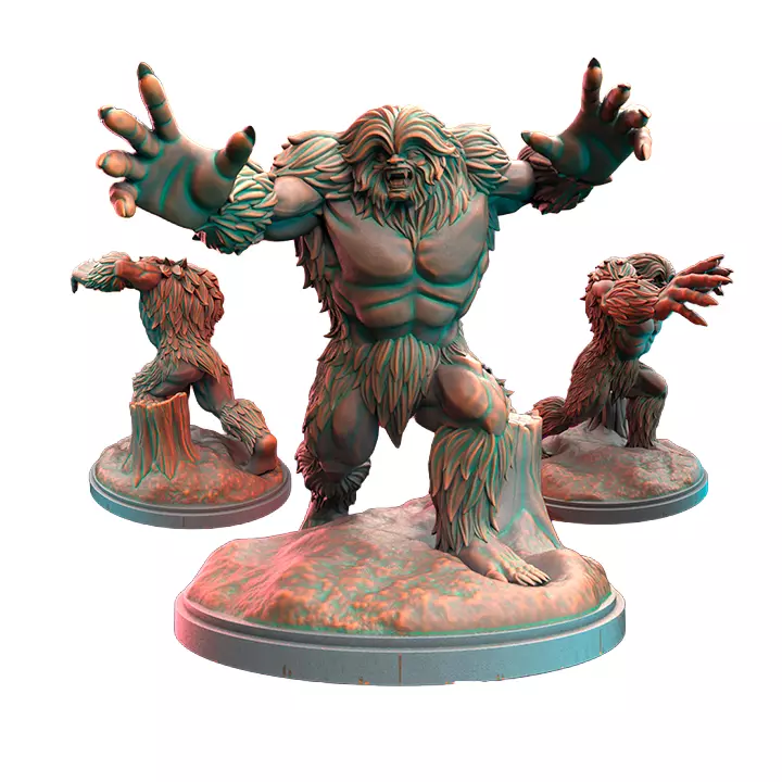 The Walking Rug IX - Collectible Hero Figurine 3D print model