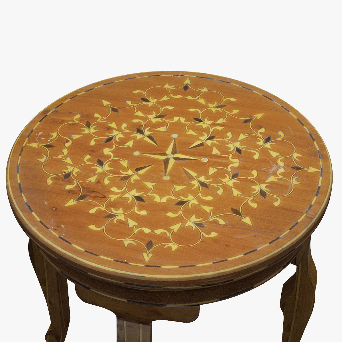 Moroccan Tea Set 3D model_5