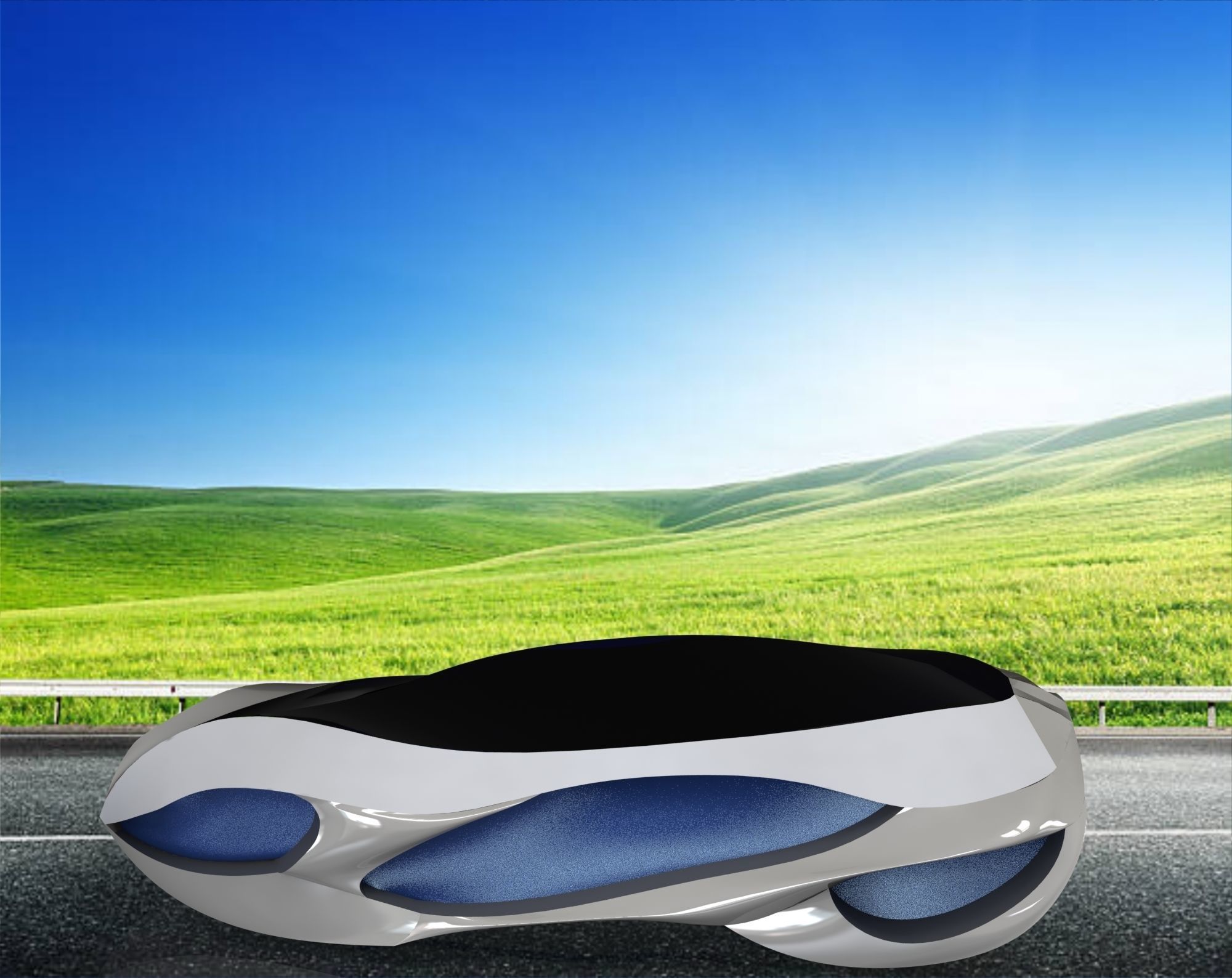 Flying Car - Taihoo 2046 flying concept car 3D model_31