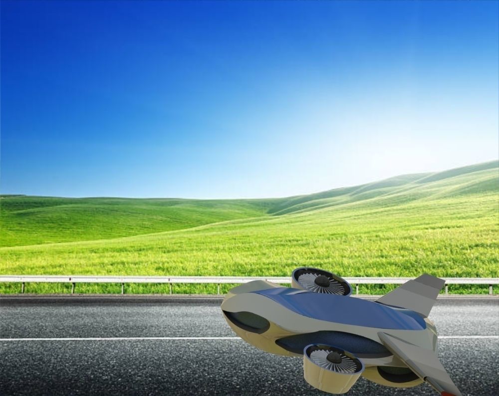 Flying Car - Taihoo 2046 flying concept car 3D model_32