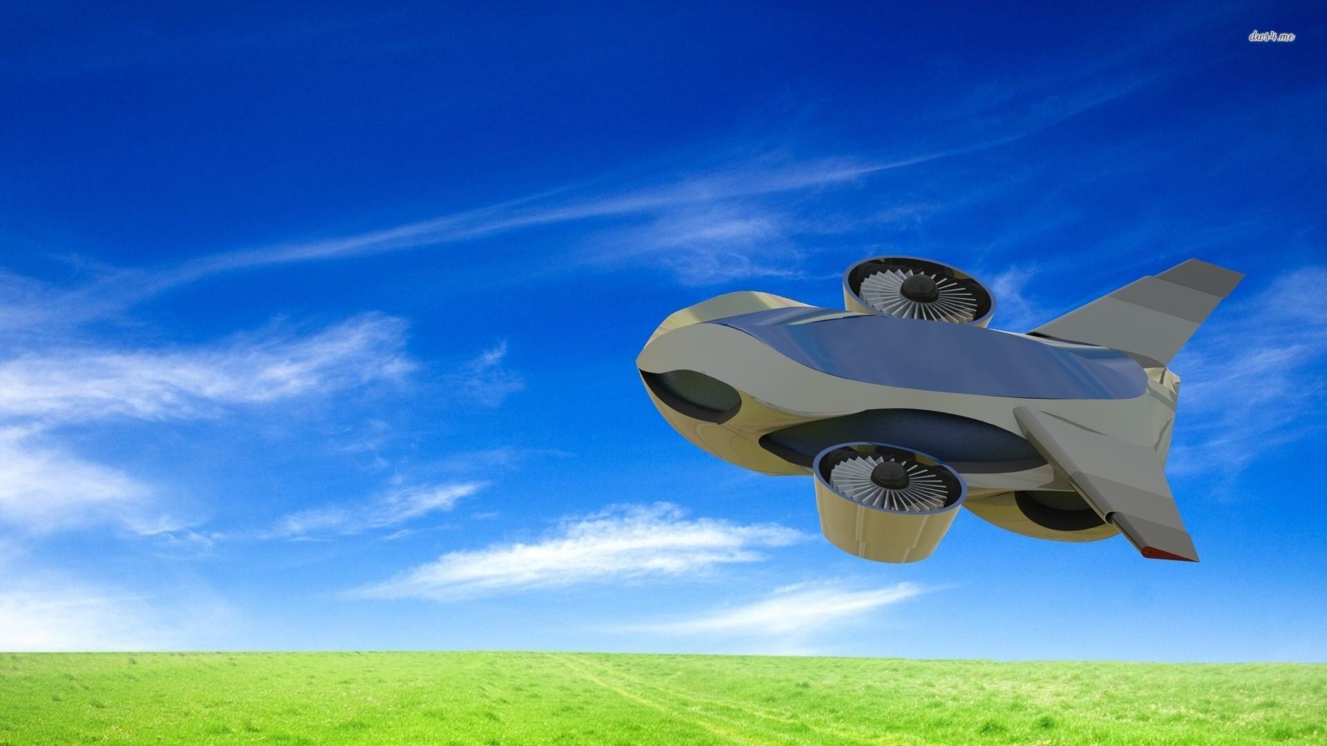 Flying Car - Taihoo 2046 flying concept car 3D model_36