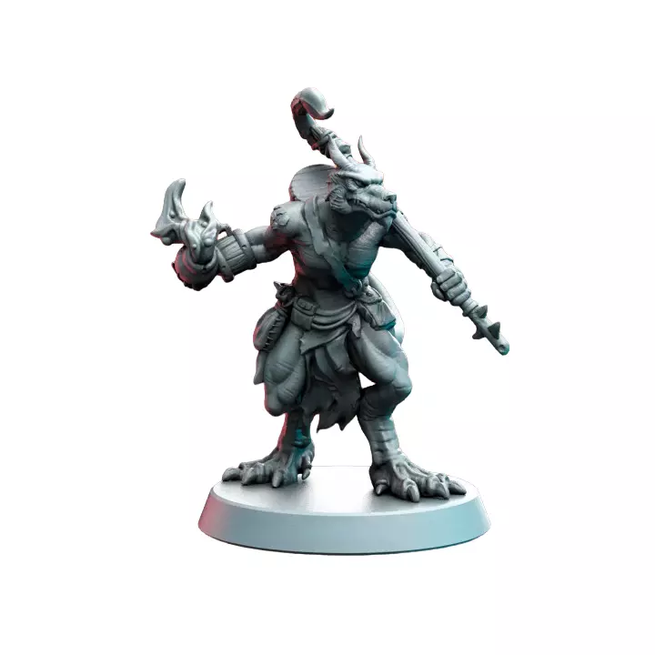 Kobold Inventor I - Collectible Hero Figurine 3D print model