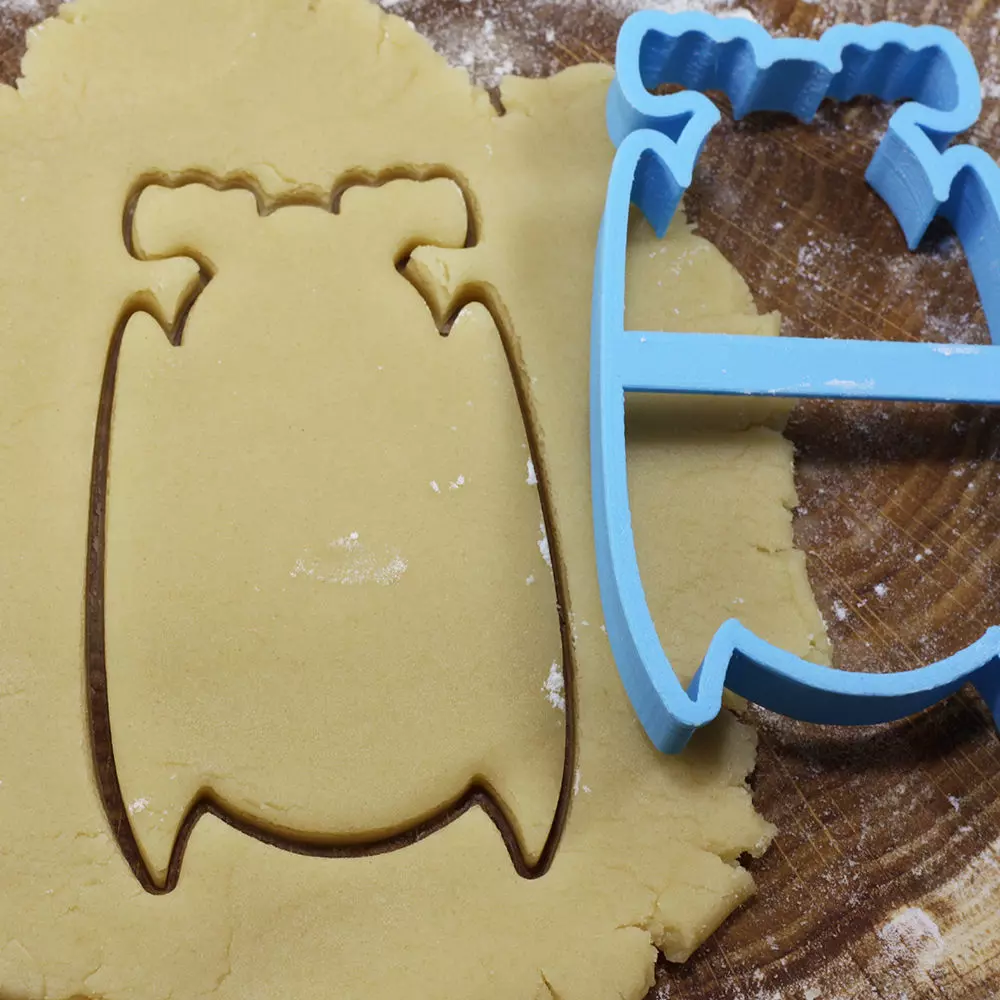 Bat 2 cookie cutter for professional Free 3D print model
