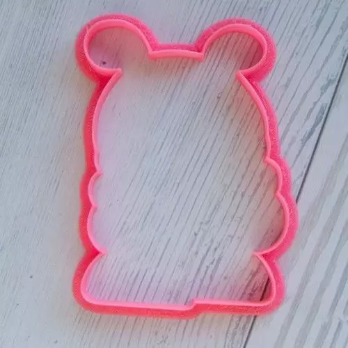 Bee 7 cookie cutter for professional Free 3D print model