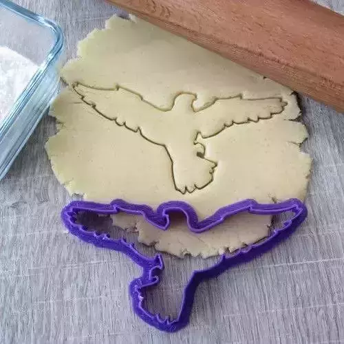 Falcon cookie cutter for professional Free 3D print model