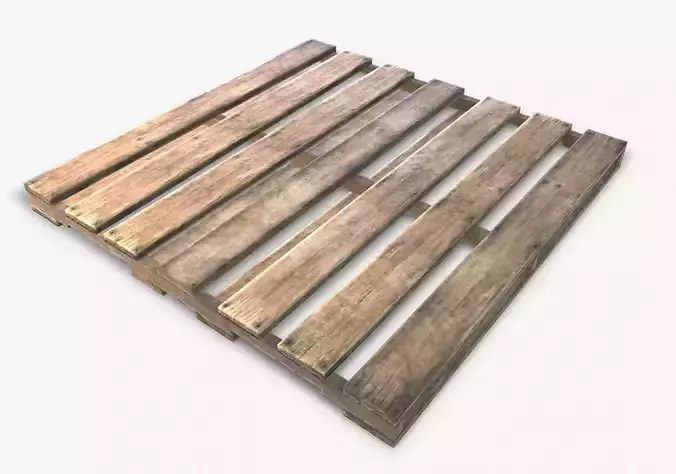 Pallet Wooden Game Ready PBR Textures