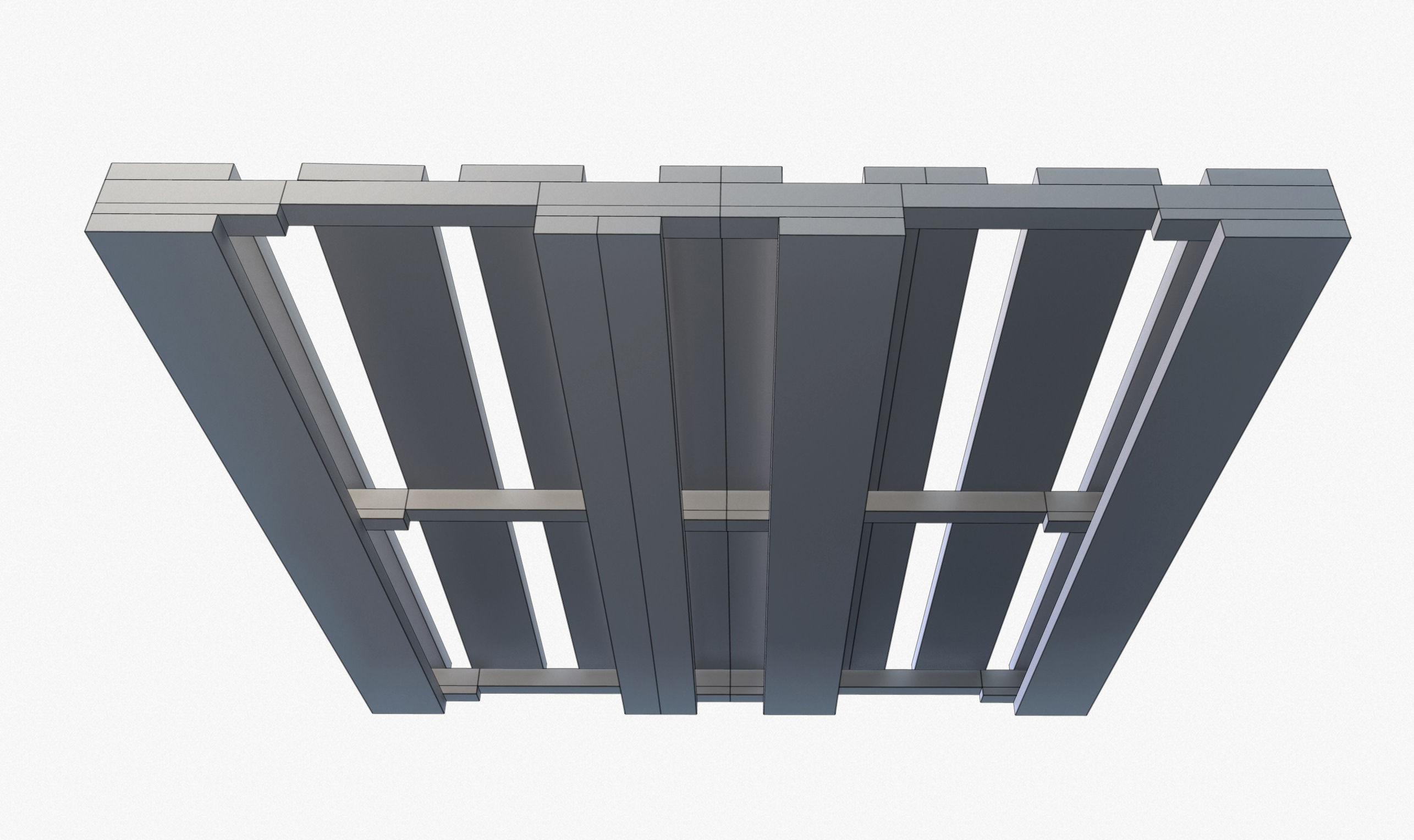 Pallet Wooden Game Ready PBR Textures Low-poly 3D model_13