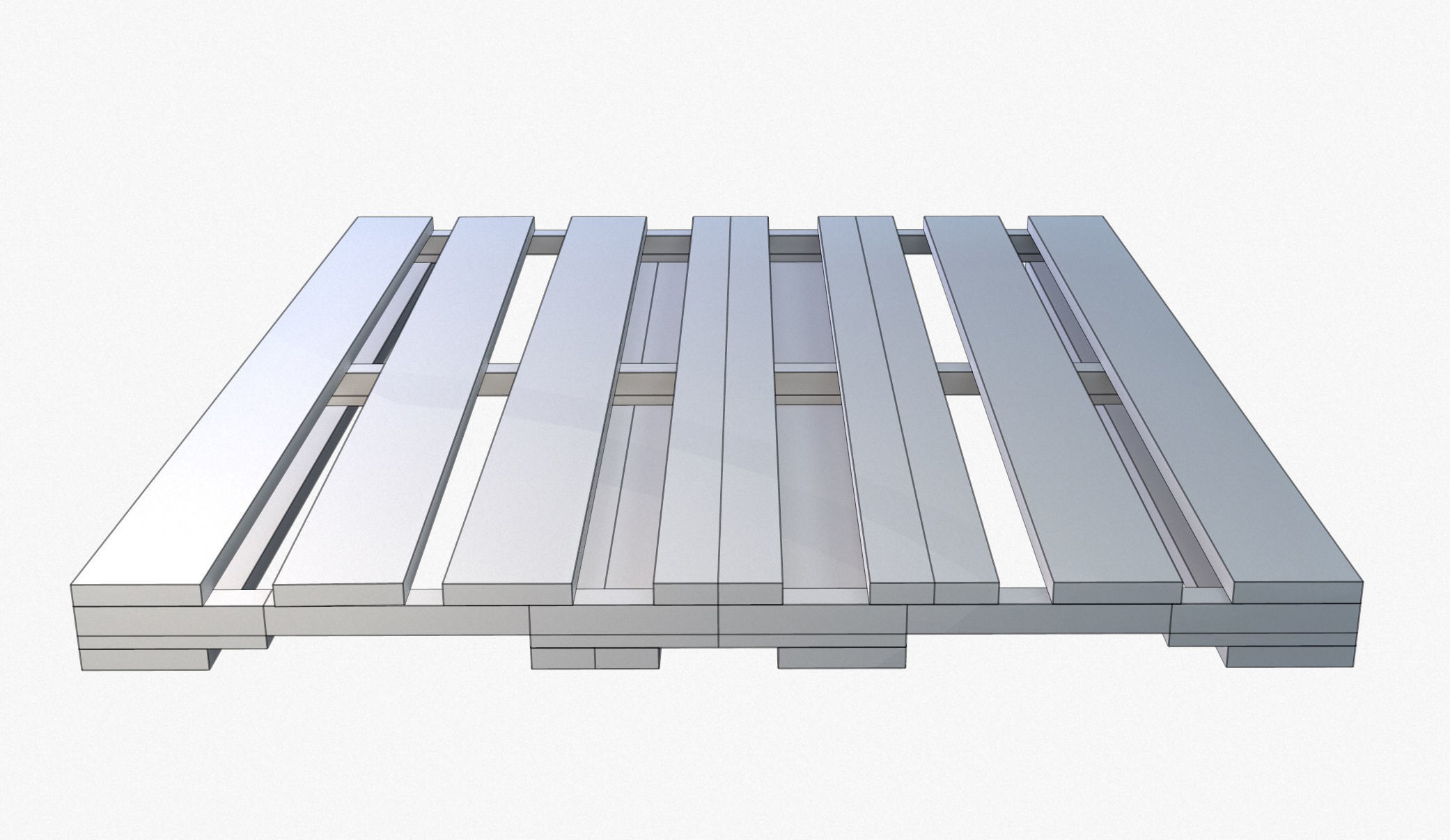 Pallet Wooden Game Ready PBR Textures Low-poly 3D model_12