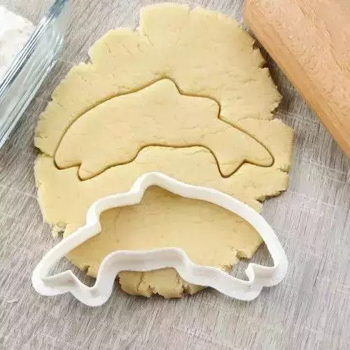 Salmon cookie cutter for professional