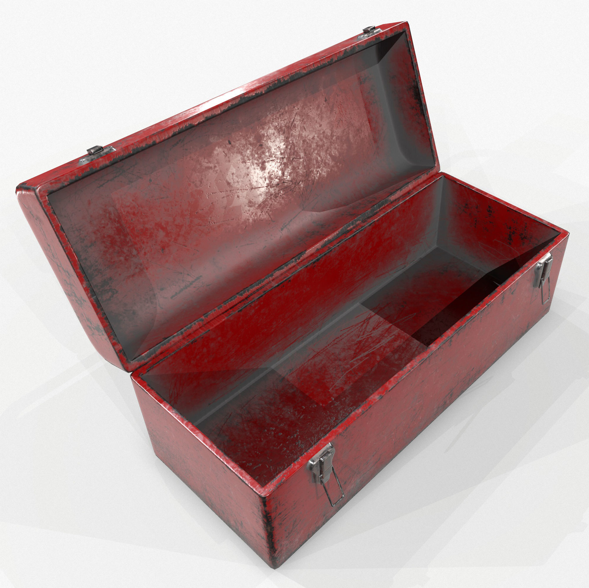 3D model Retro Toolbox Game Ready PBR Textures Low-poly 3D model_7