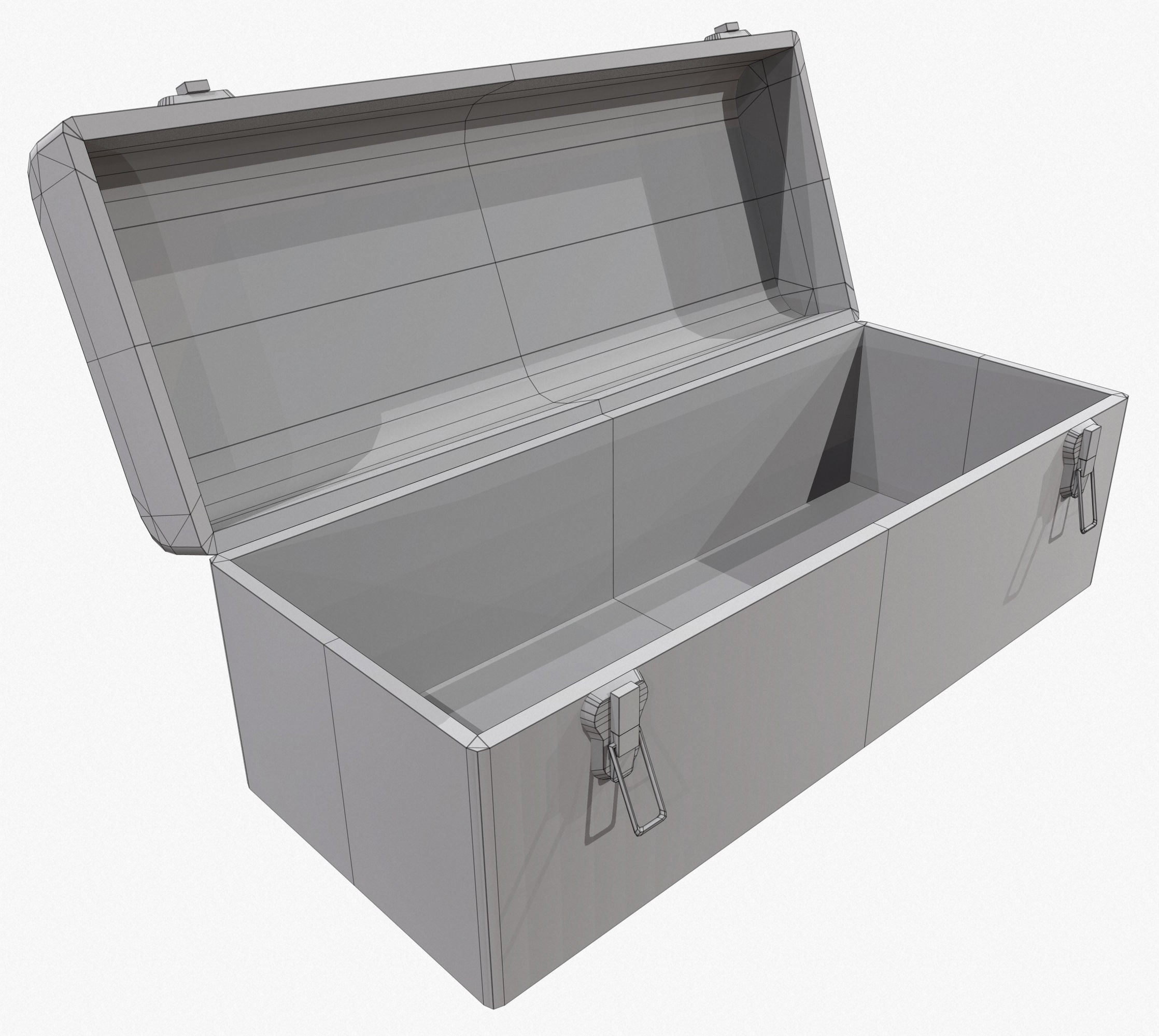 3D model Retro Toolbox Game Ready PBR Textures Low-poly 3D model_11