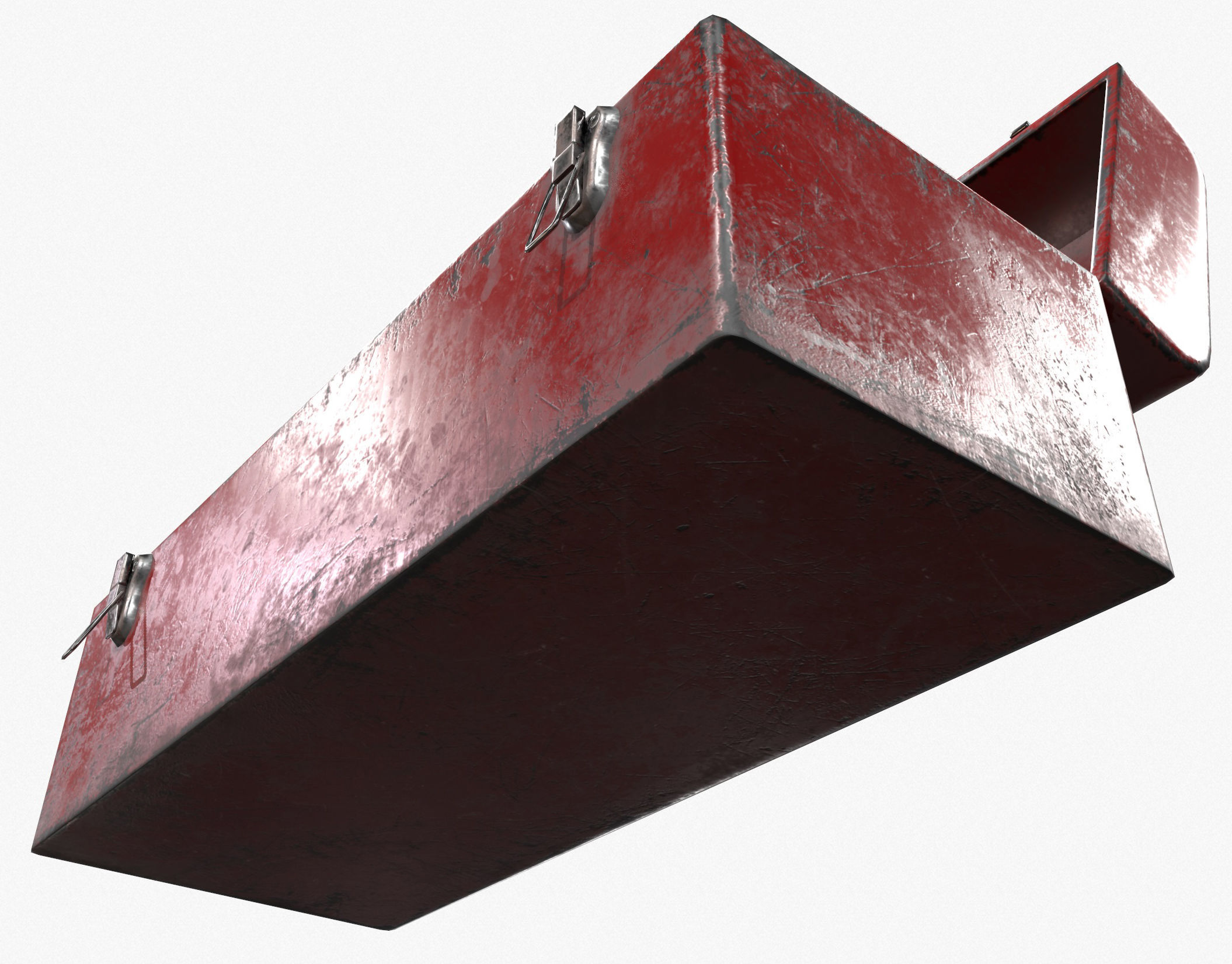 3D model Retro Toolbox Game Ready PBR Textures Low-poly 3D model_9