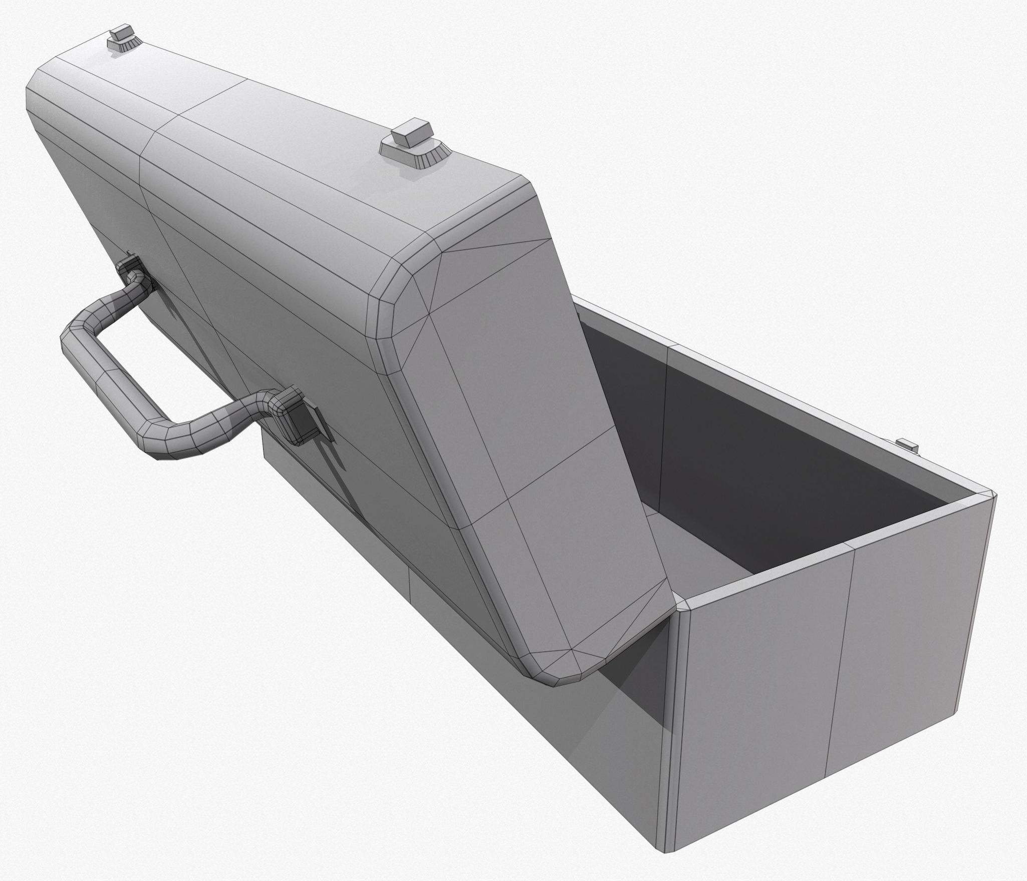 3D model Retro Toolbox Game Ready PBR Textures Low-poly 3D model_12