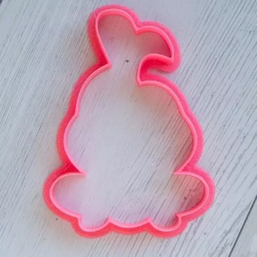 Bee 8 cookie cutter for professional Free 3D print model