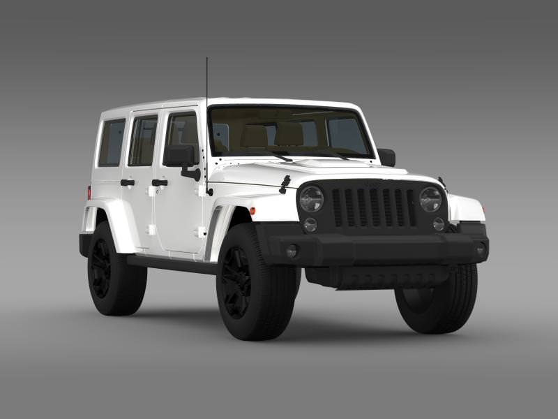 Jeep Wrangler Unlimited Rubicon X 2014 3D model_12
