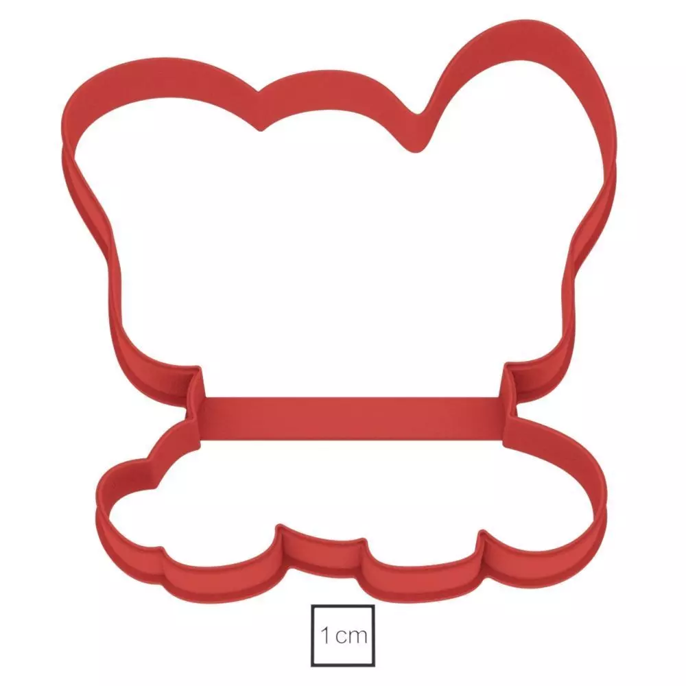Elephant 2 cookie cutter for professional Free 3D print model