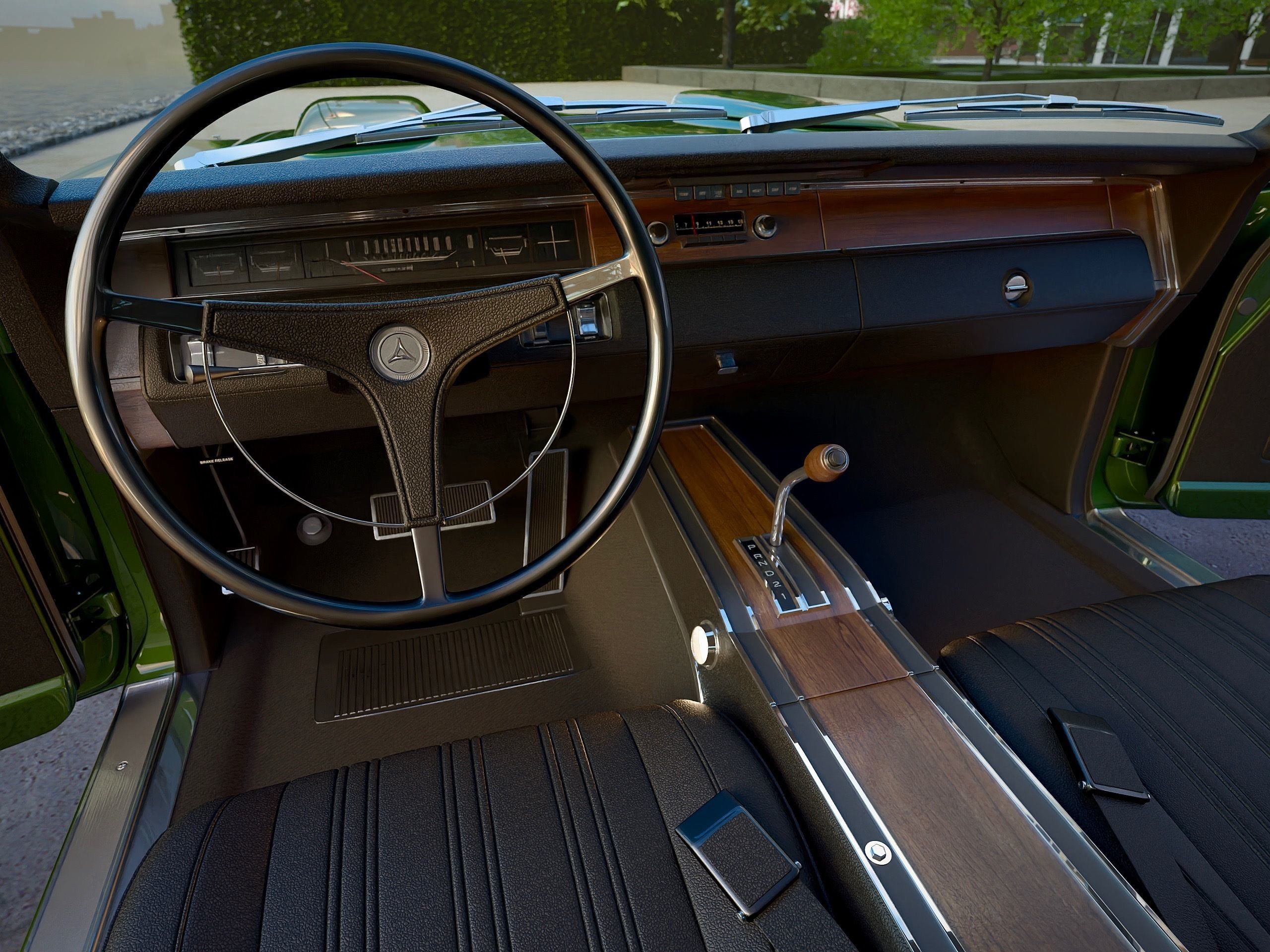 Dodge Coronet 1970 3D model_8