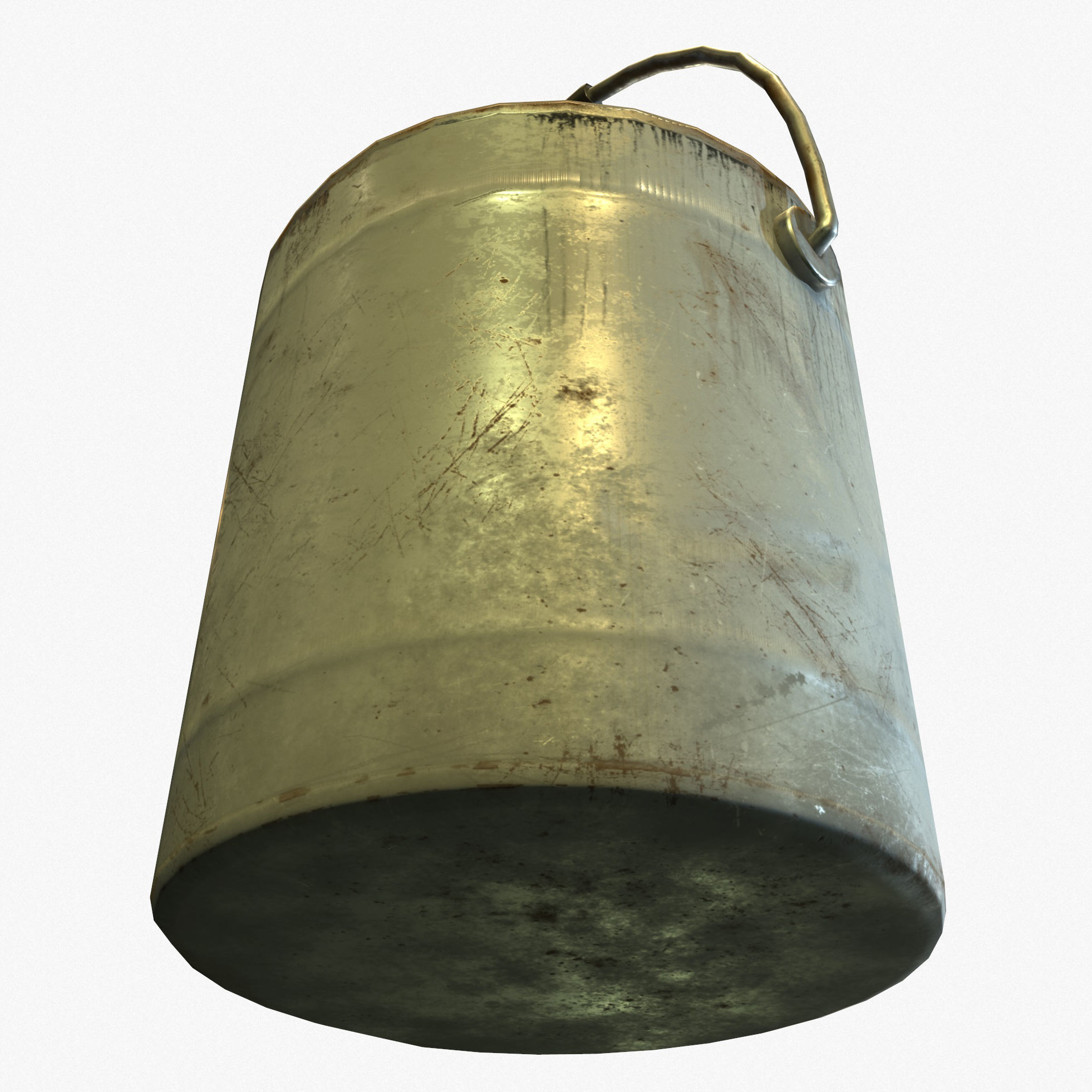 3D Oilcan Retro Vintage PBR Textures Game Ready Low-poly 3D model_3