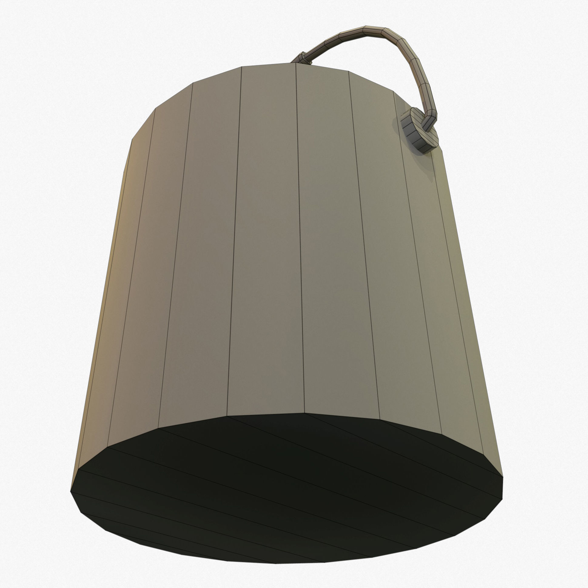 Paint Can Vintage Game Ready PBR Textures 3D Low-poly 3D model_8