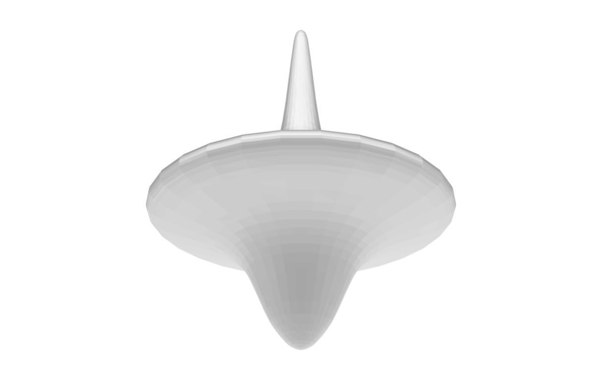 Inception Top Totem Low-poly 3D model_8