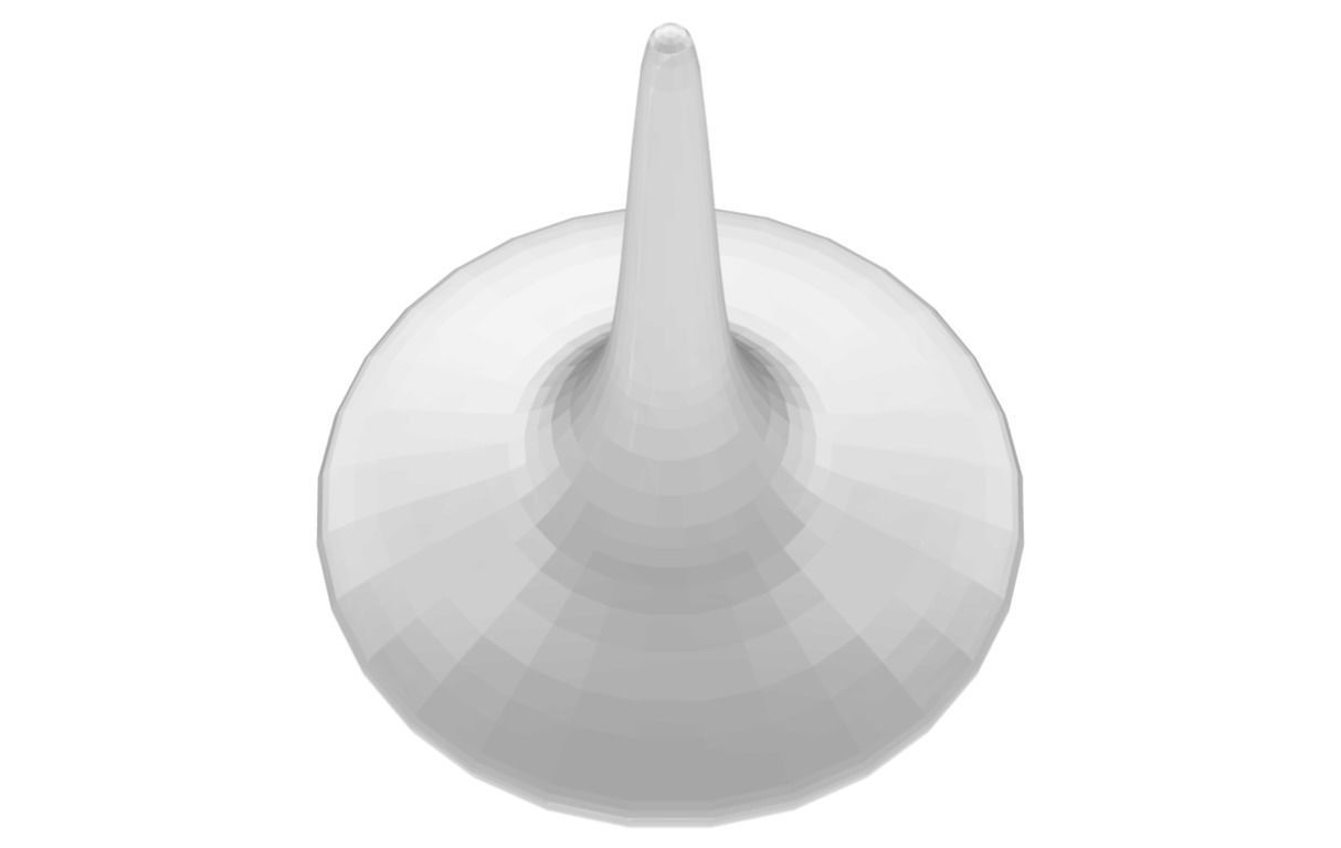 Inception Top Totem Low-poly 3D model_17