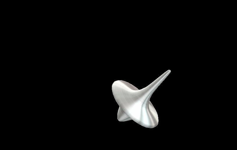 Inception Top Totem Low-poly 3D model_3